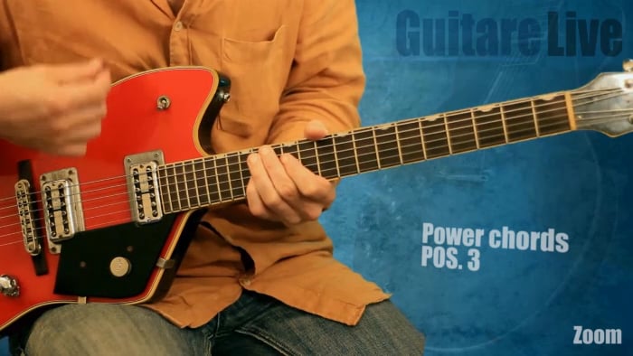 Power Chords de position 3 (Corde de Ré)