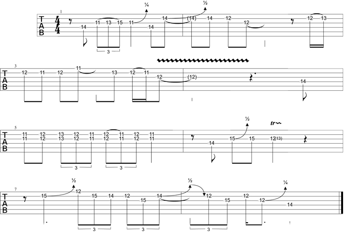 Partition 6 - Mélange de gammes : gammes de Bartok