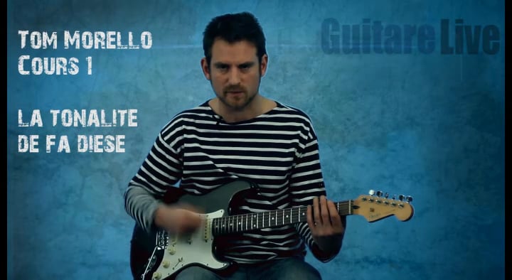 Exemple de riff en Fa#