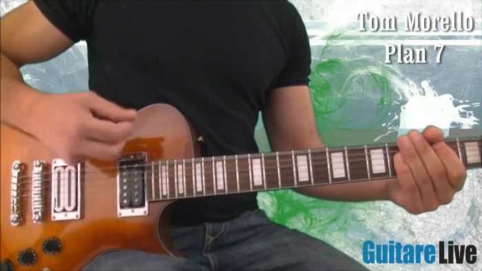 Plan avec Wha Wah à la Tom Morello