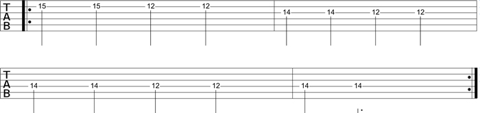 Partition 7 - Utilisation de la Whammy à la Morello