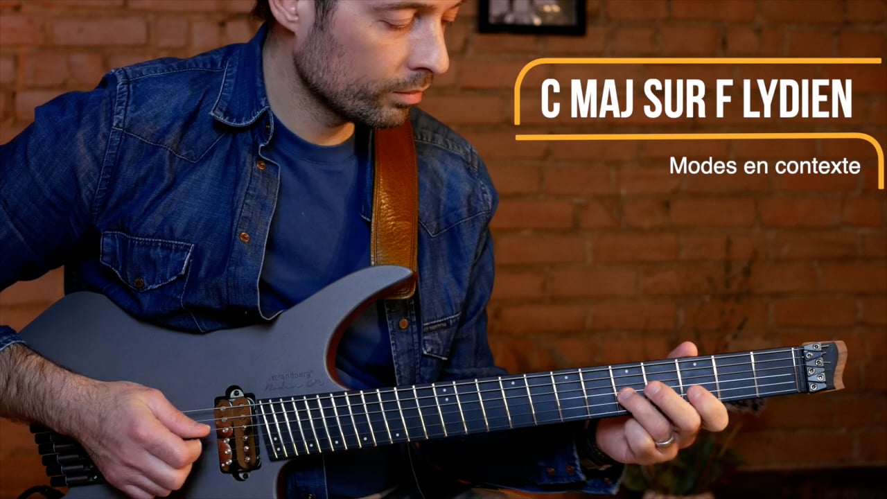 Application : C Maj sur F Lydien