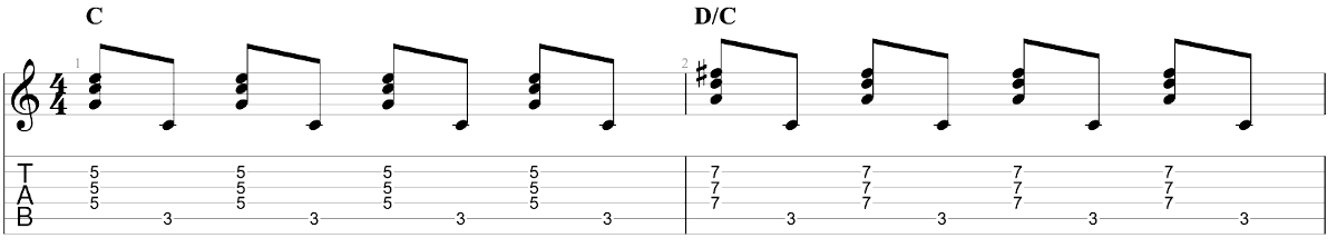 Partition 5 - Application : Progression C Lydien