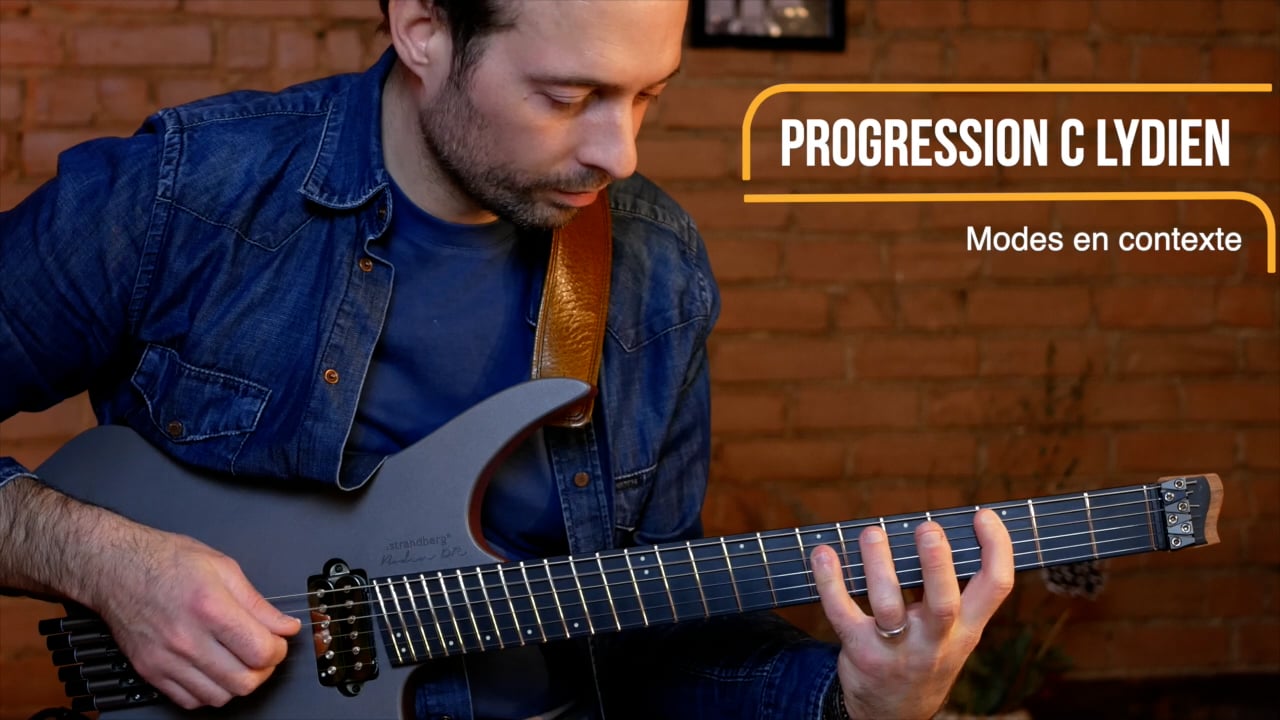 Application : Progression C Lydien