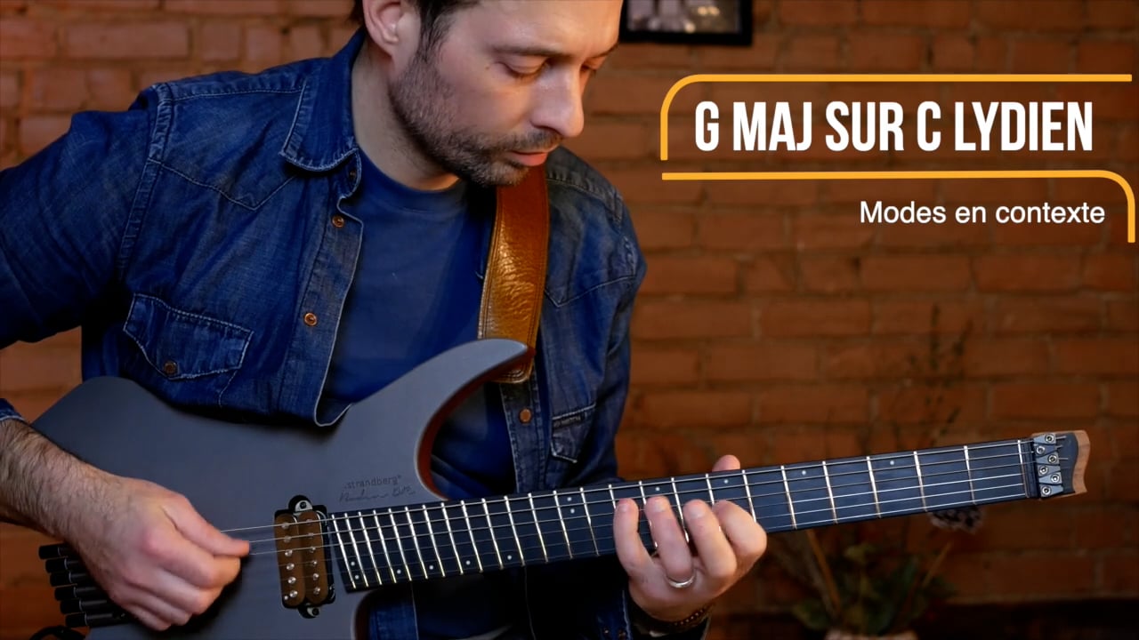 Application : G Maj sur C Lydien