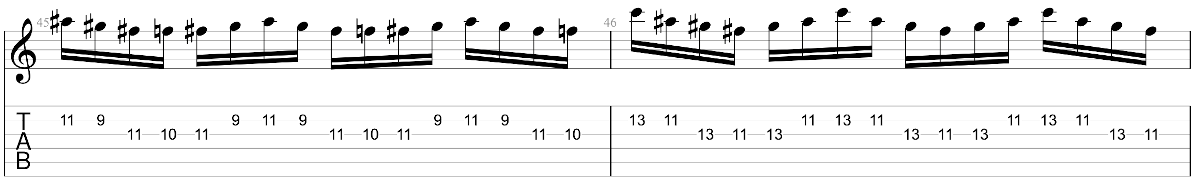 Partition 9 - Solo 2 (Mesures 43-50)