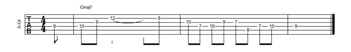 Partition 5 - Plan jazzy en C majeur