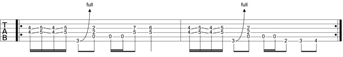 Partition 12 - Plan dans le style rock 2