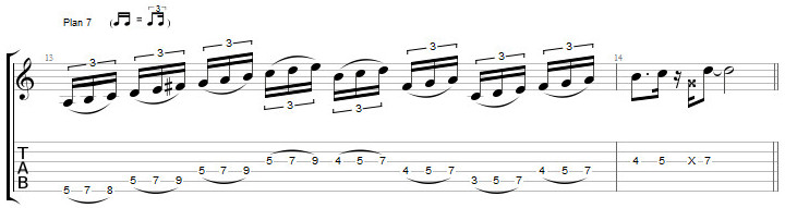 Partition 11 - Legato et sextolet