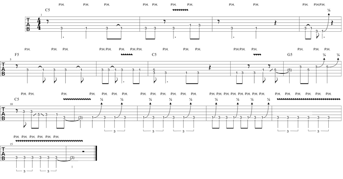 Partition 2 - Harmoniques artificielles