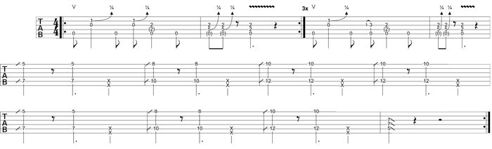 Partition 3 - Un riff estampillé Gibbons