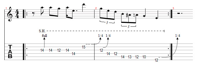 Partition 5 - Plan 5 à la manière de Billy Gibbons