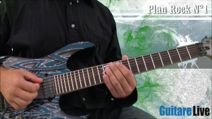 Plan Rock 1 en accord de quarte