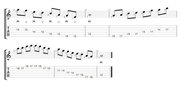Partition 2 - Préambule - les gammes