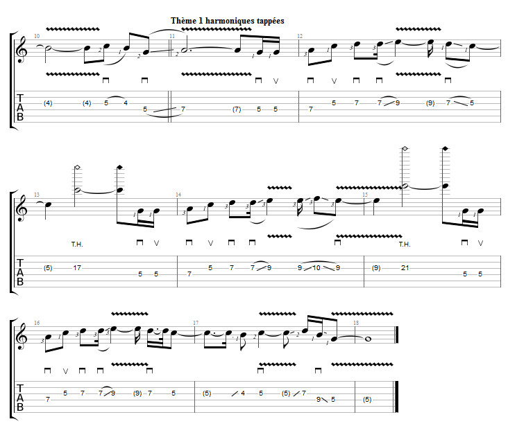 Partition 2 - Thème 1