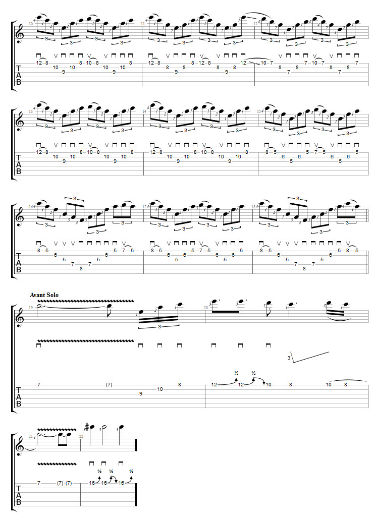 Partition 4 - Thème 2 - sweeping