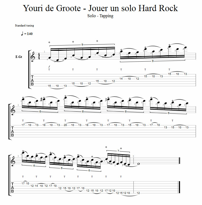 Partition 1 - Partie 1 - Tapping