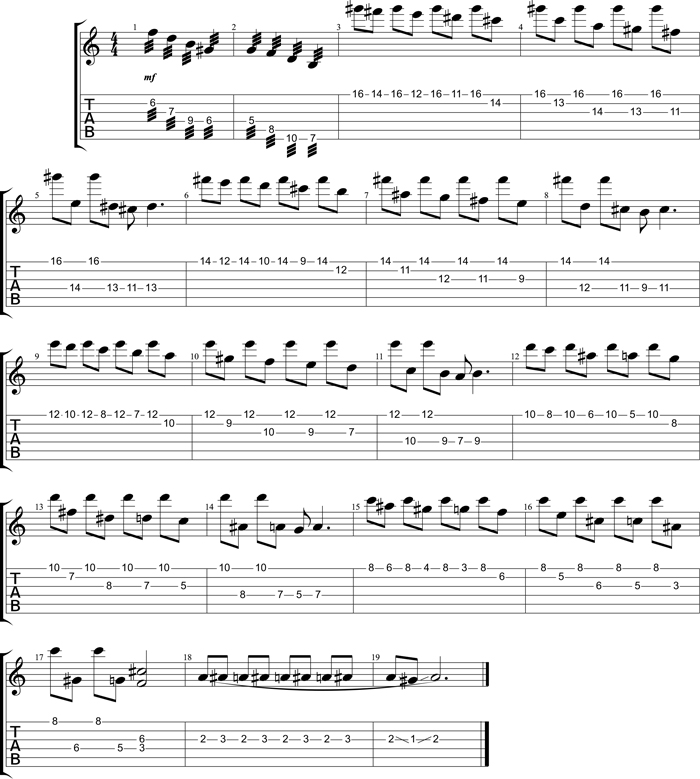 Partition 7 - Exercice 4