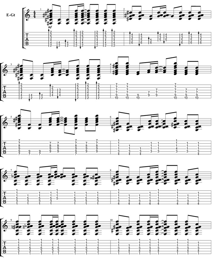 Partition 1 - Exercice 1