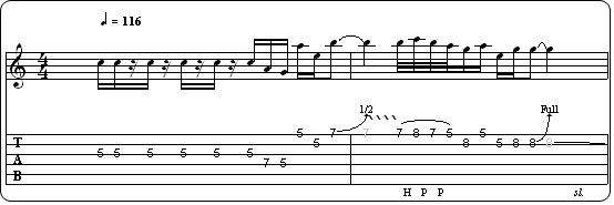 Partition 8 - Le Plan 1 : (mes. 1 – 2)
