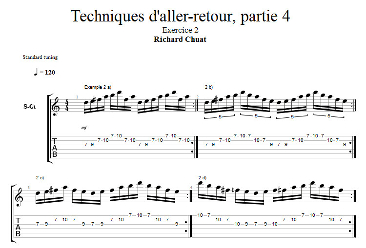 Partition 2 - Exercice 2