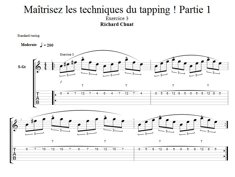 Partition 4 - Plan avec les cordes à vide