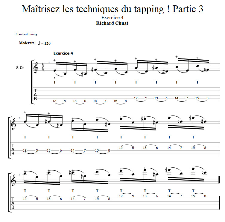 Partition 4 - Combinaison d'exercices