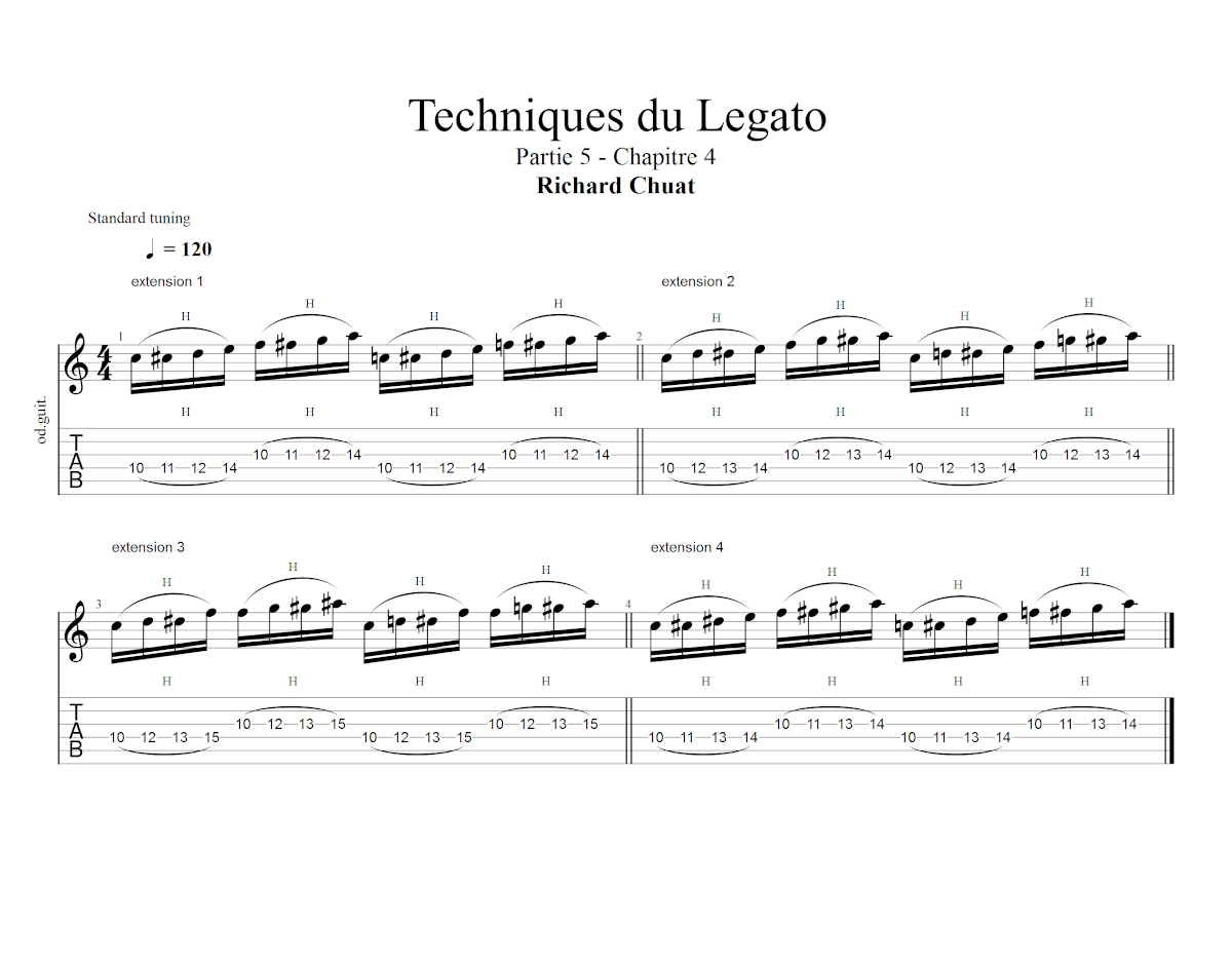 Partition 4 - Chapitre 4 : Les extensions