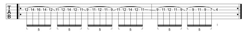 Partition 6 - Plan metal avec legato 6
