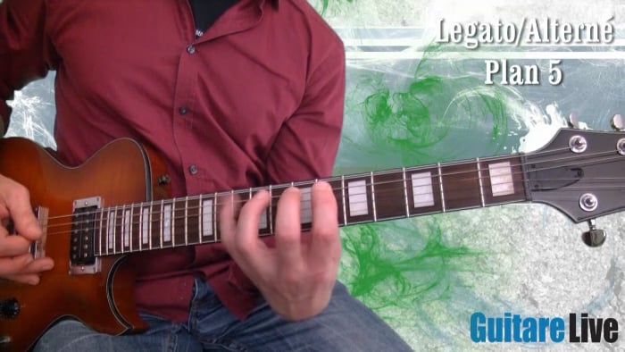 Alterné et legato sur penta et blue note