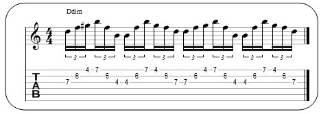Partition 10 - Les arpèges diminués