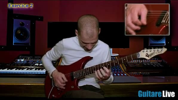 Triades majeures sur découpe de quintolet