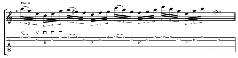 Partition 4 - Plan 4 - Triades mineures et diminuées