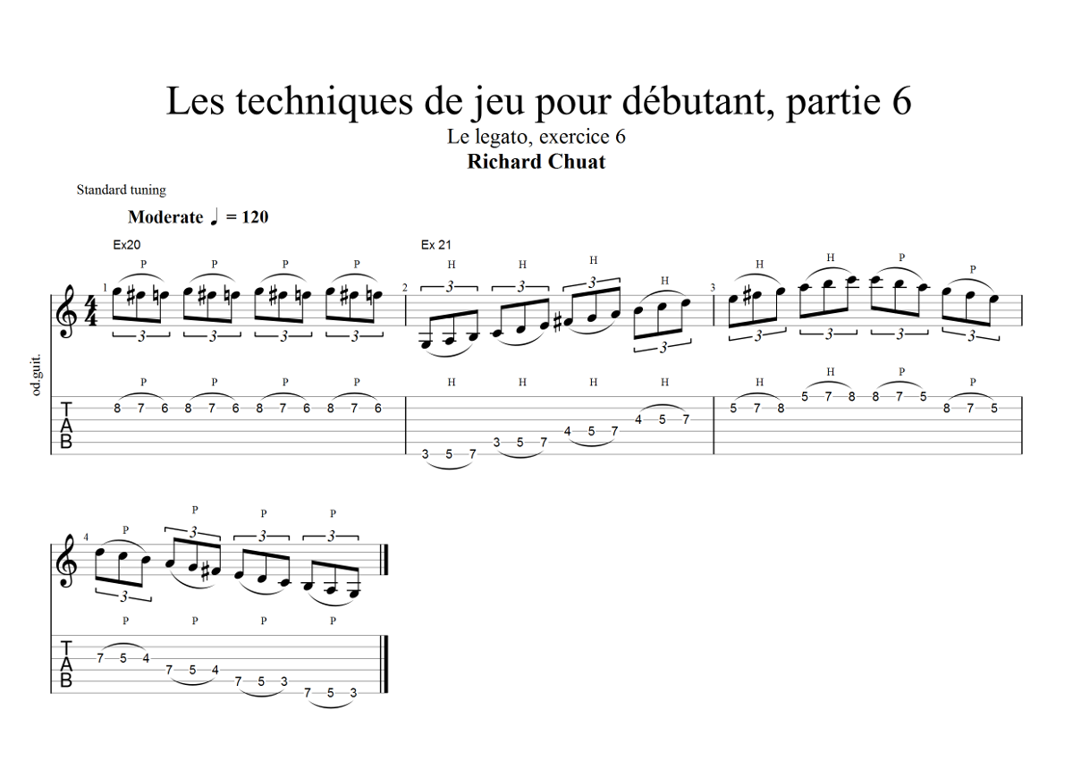 Partition 6 - Exercice 6