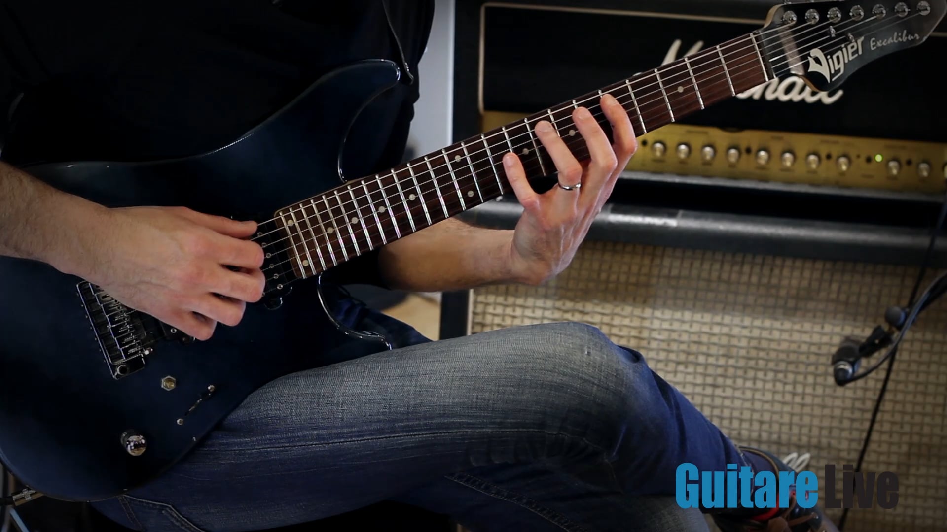 Pentas blues 3 notes par corde