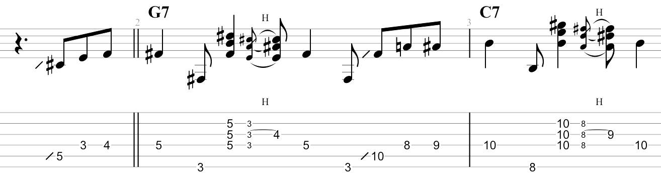 Partition 3 - Première partie de l'intro