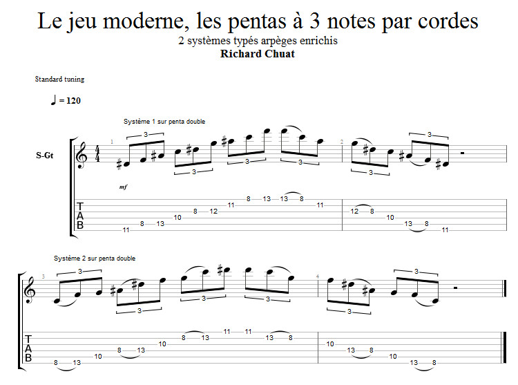 Partition 6 - Partie 5 : systèmes typés arpège