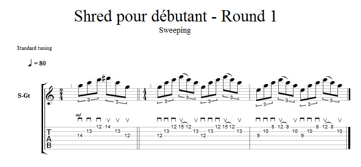 Partition 3 - Partie 3 : sweeping