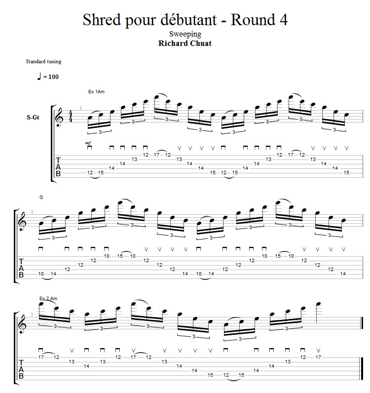 Partition 3 - Partie 3 : le sweeping