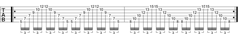Partition 3 - Arpèges et démanchés