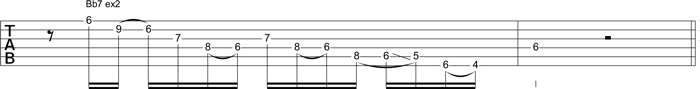 Partition 5 - Plan 5 - Shred sur arpège Bb7