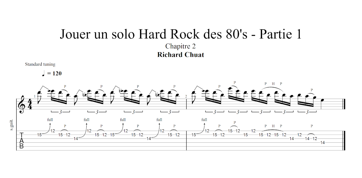Partition 2 - Chapitre 2 - Les bends