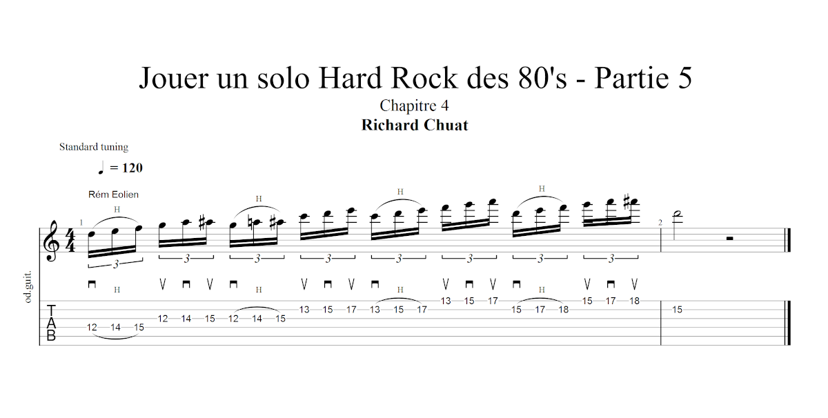 Partition 4 - Chapitre 4 - Legato/aller-retour sur 2 cordes