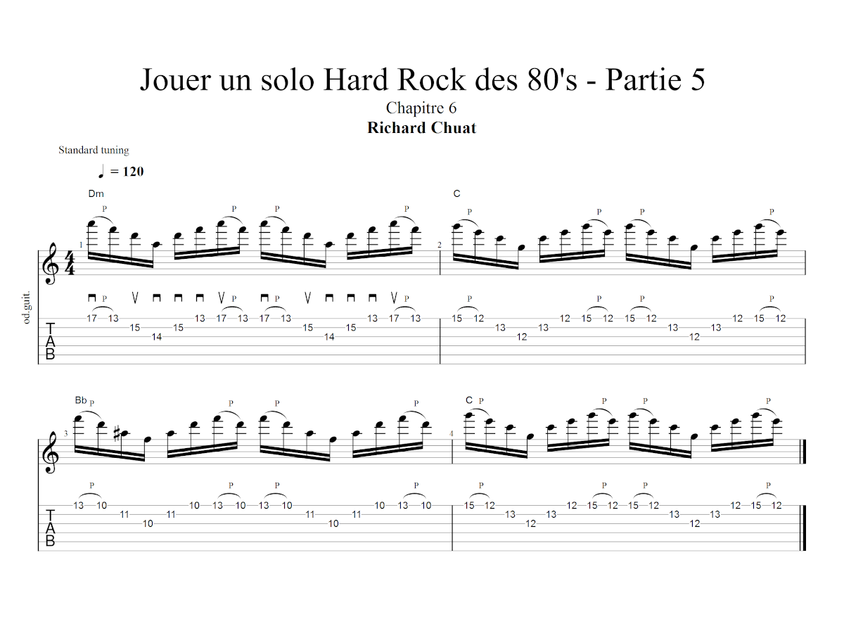 Partition 6 - Chapitre 6 - Technique du sweeping