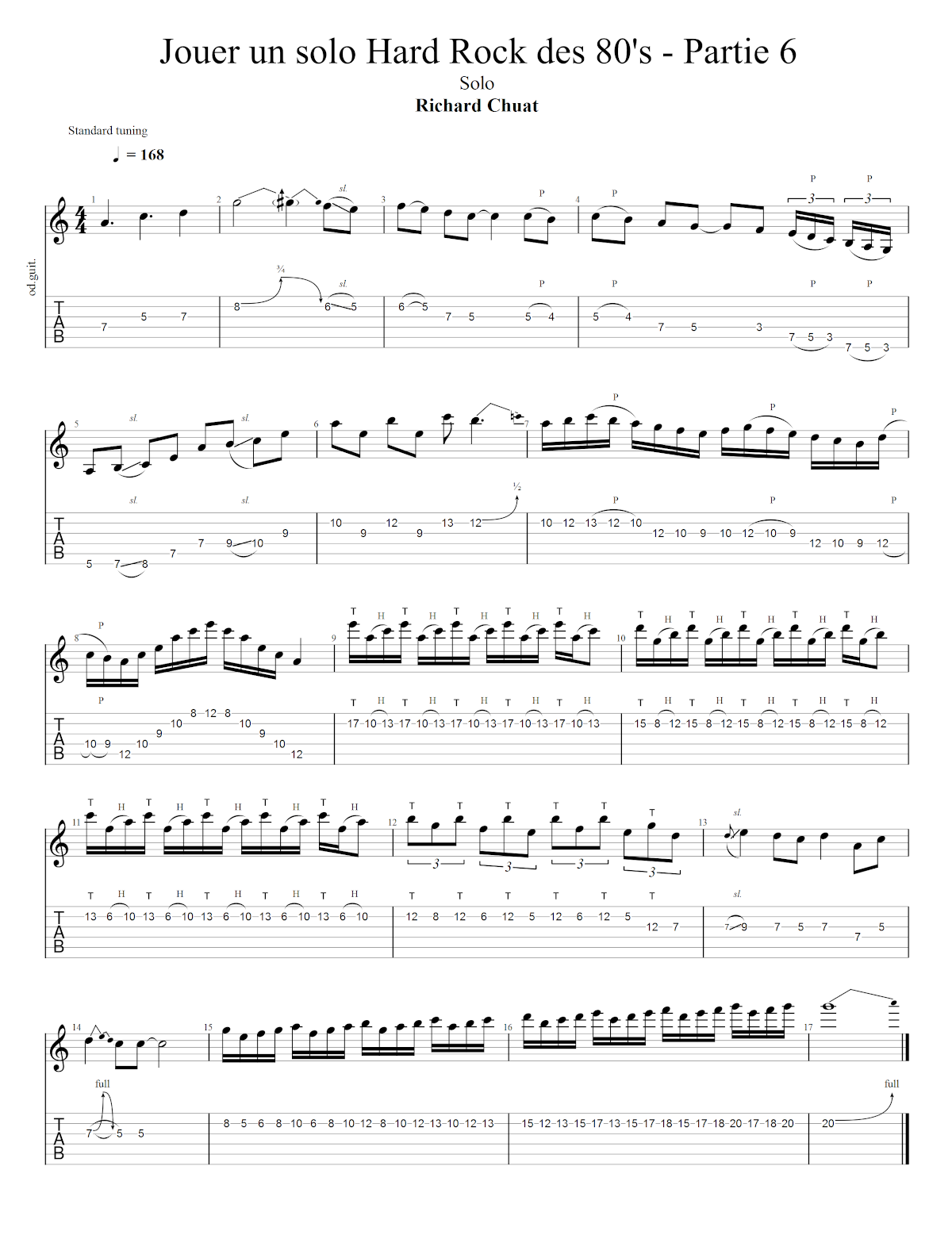 Partition 1 - Solo