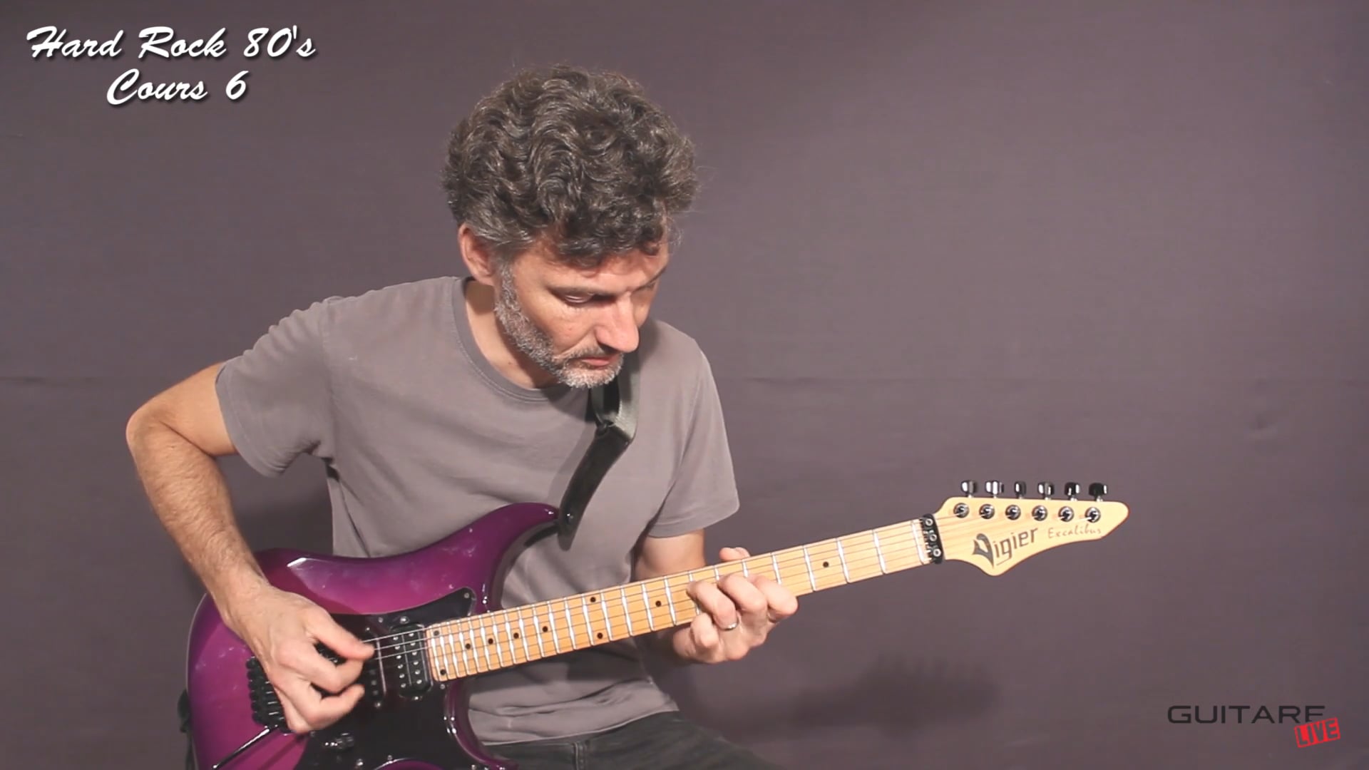 Partie 6 - Le solo : application des techniques Hard Rock des années 80
