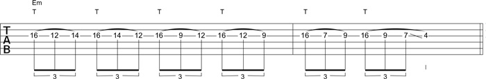 Partition 4 - Plan hard rock 4 - Tapping en Em