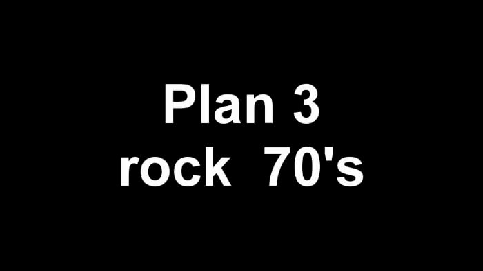 Plan 3 - Rock répétitif sur six notes