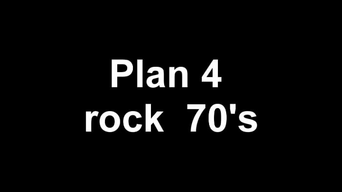 Plan 4 - Rock à la manière 70s en Gm