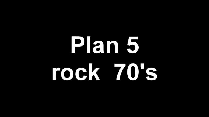 Plan 5 - Descente de gamme penta style rock 70s